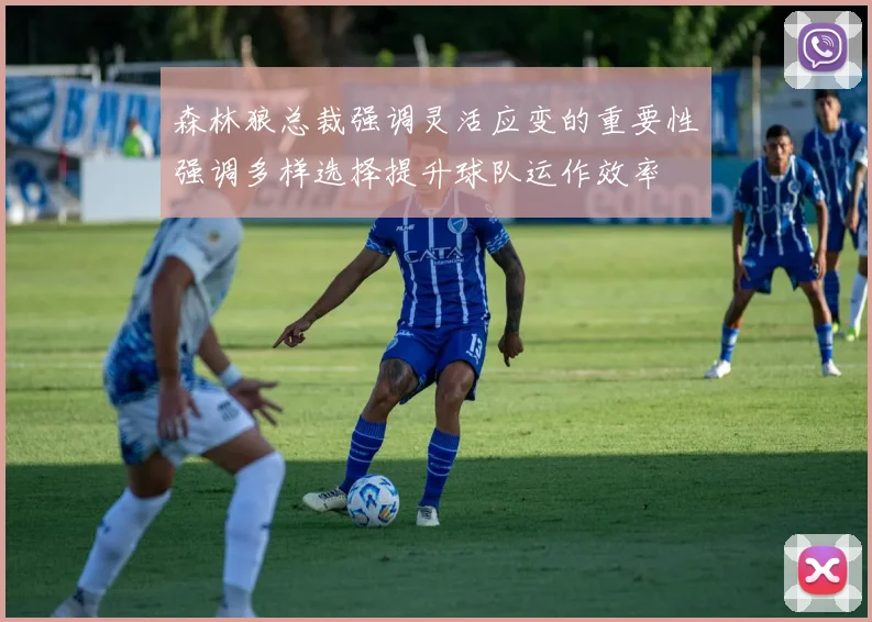 森林狼总裁强调灵活应变的重要性强调多样选择提升球队运作效率
